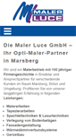 Mobile Screenshot of malerluce.de